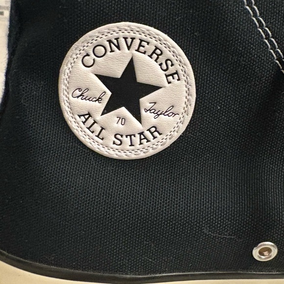 Converse OG Chuck Taylor’s Black and White High-Top Sz 11 Men’s Chuck 70 - Picture 7 of 11